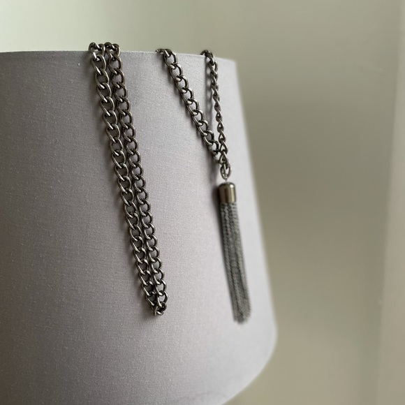 Banana Republic Metal Tassel Necklace - Picture 1 of 4